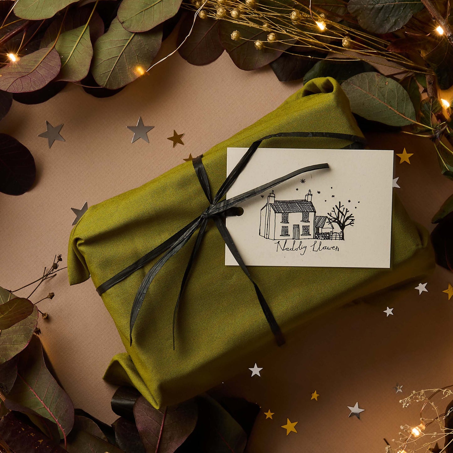 Christmas Gift Tags - Cottage - Nadolig Llawen