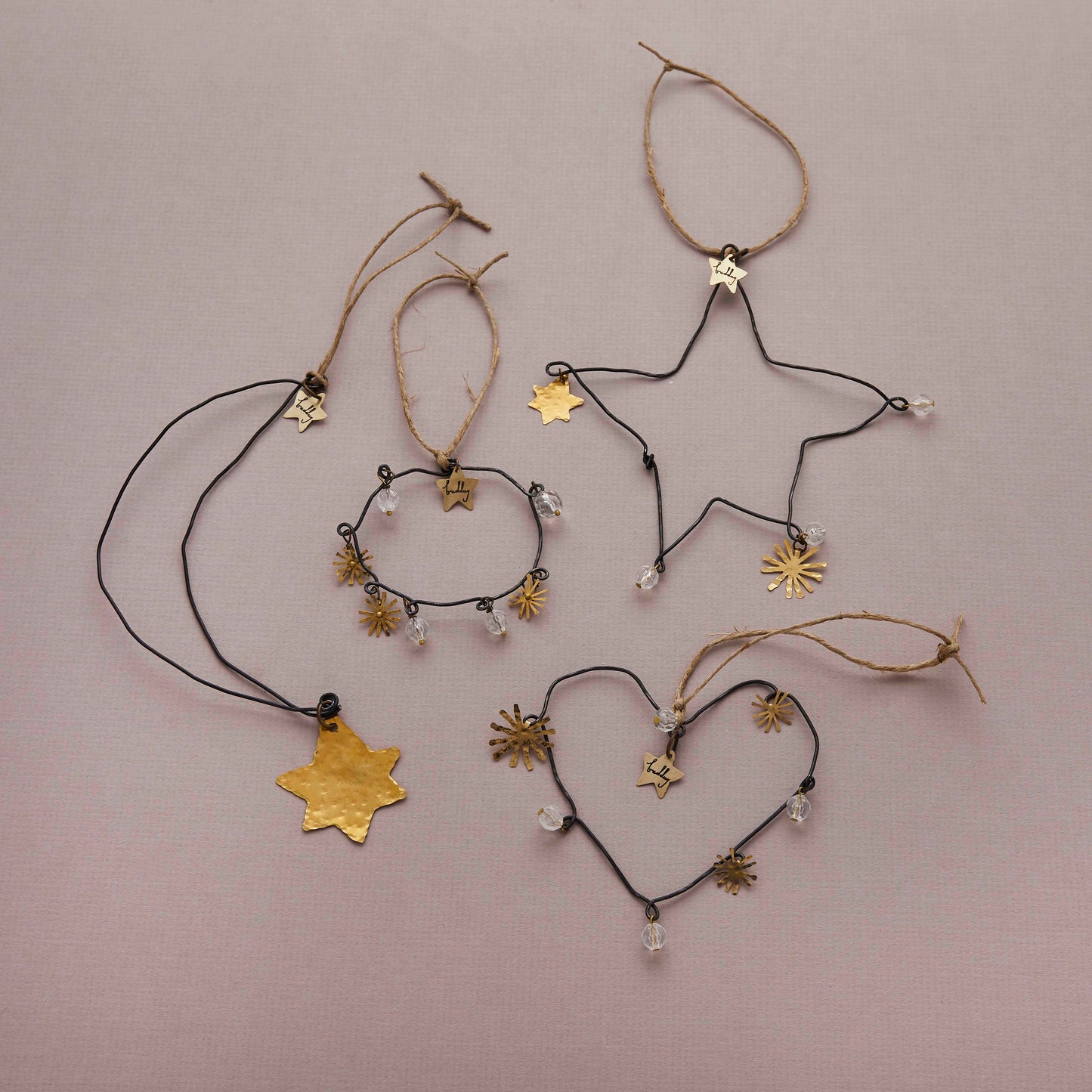 Steel wire Christmas Decorations