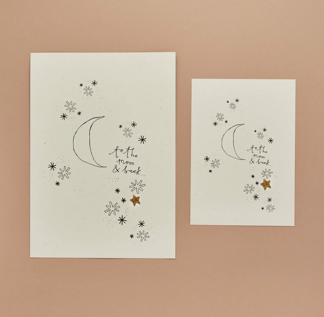 To the Moon and Back Print