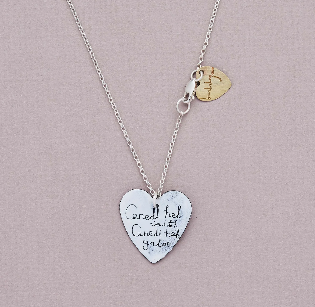 Enamel Heart Necklace