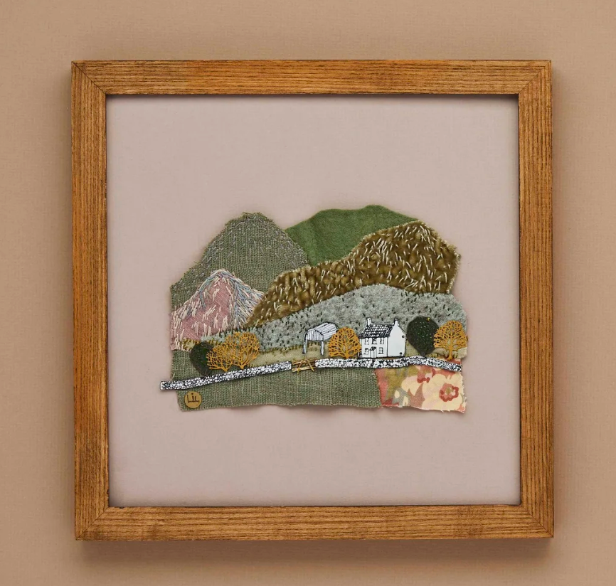 Still Life 'Under the shadow of the mountain' Frame