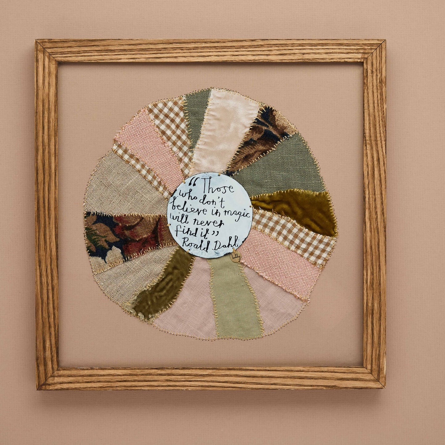 Patchwork Magic Embroidered Frame