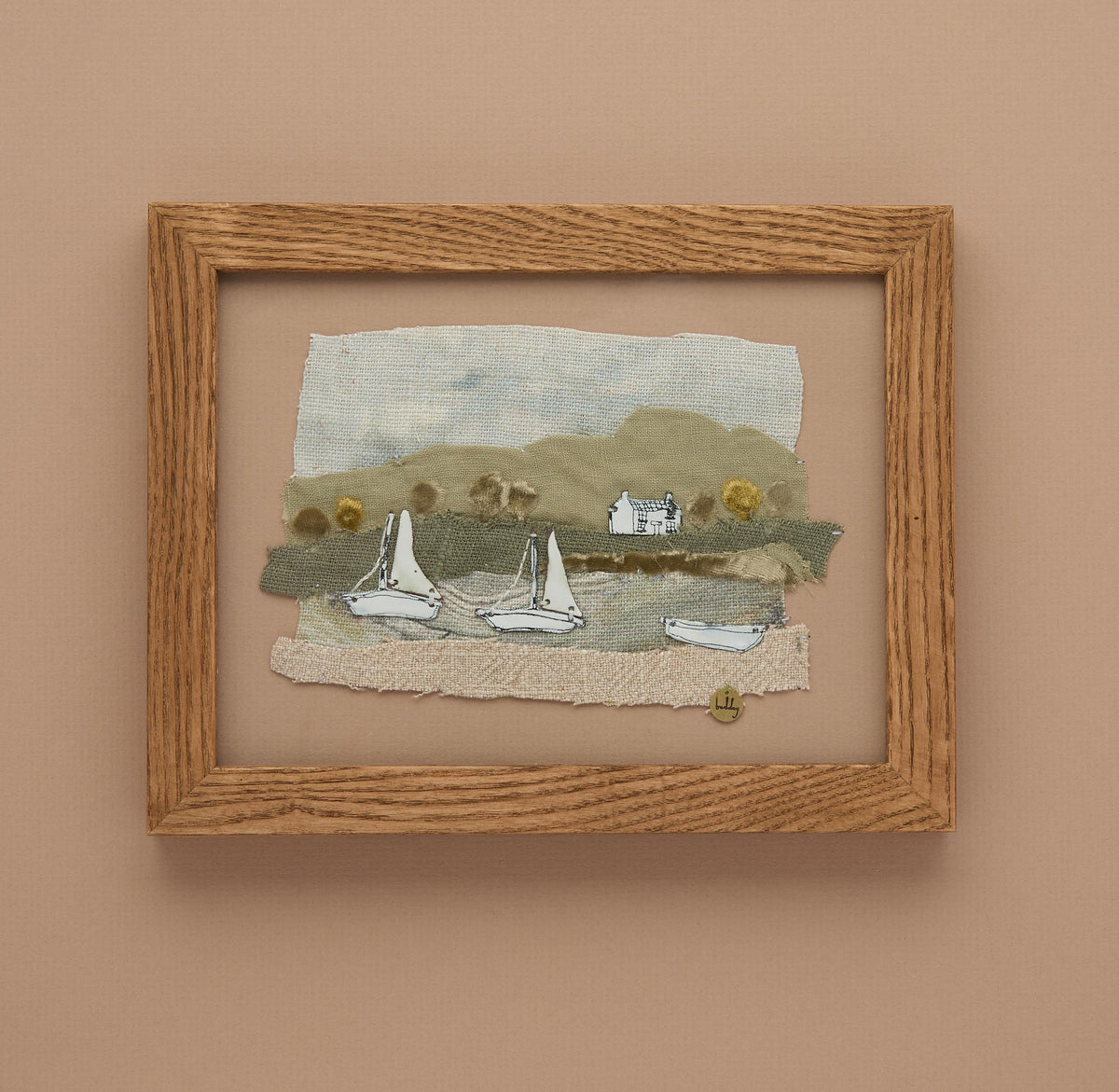 'Dros y Fenai' Collage