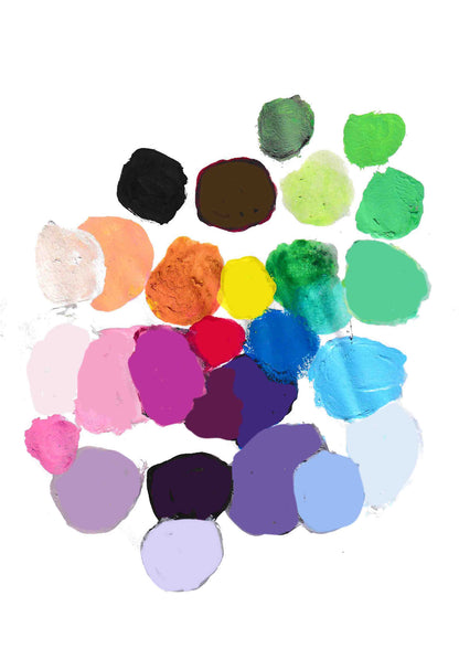 Cymysgu Lliwiau - Mixing Colours - Digital product - 4 files
