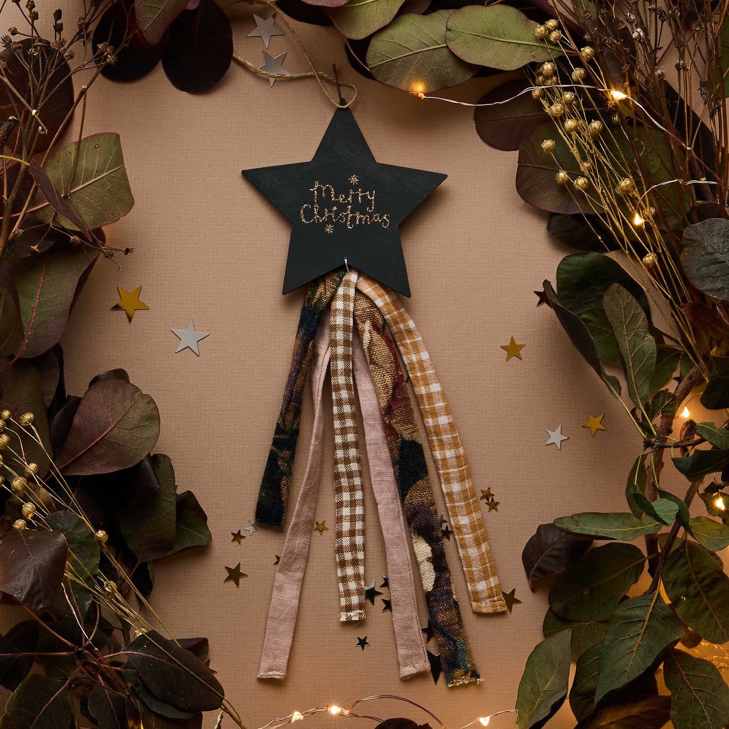 Shooting Star decoration - Merry Christmas