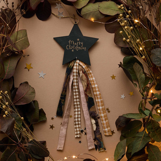 Shooting Star decoration - Merry Christmas