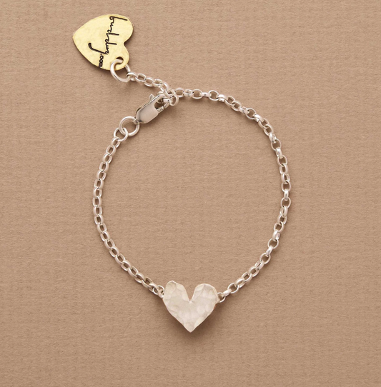 Silver Heart Bracelet