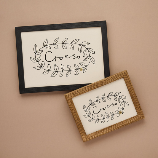 'Croeso' Print