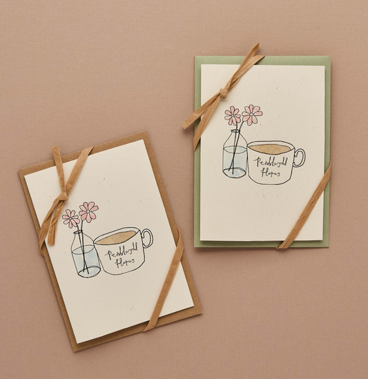 Coffee Cup Birthday Card
