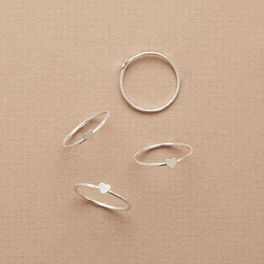Silver Heart Ring