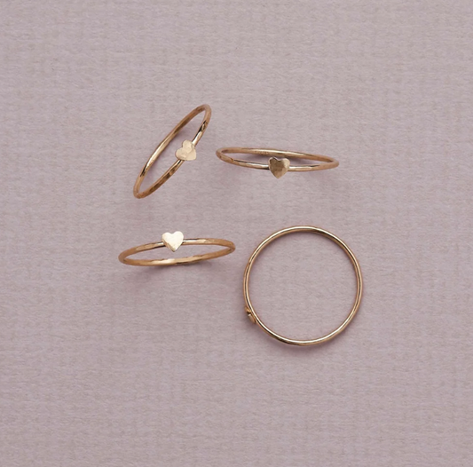 Gold Filled Heart Ring