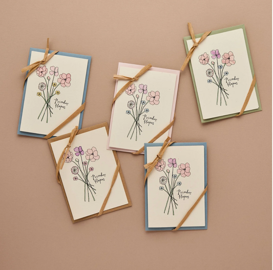 Flower Wedding Day Card