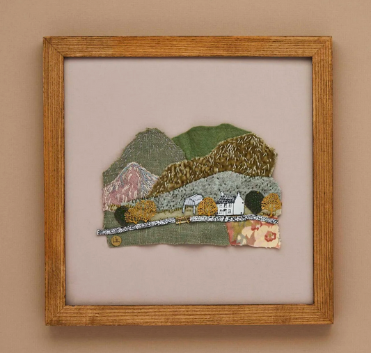 Still Life 'Under the shadow of the mountain' Frame