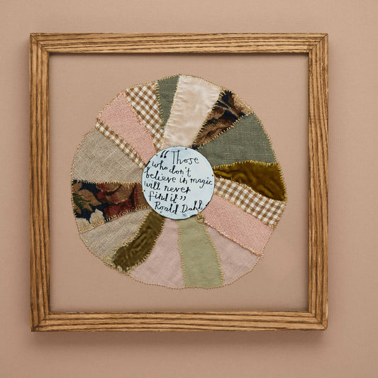 Patchwork Magic Embroidered Frame