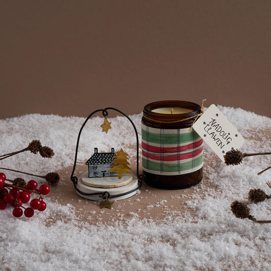 Christmas Candle - Ynys Aroma x Buddug