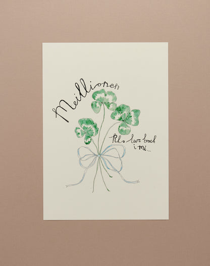 'Meillionen' print