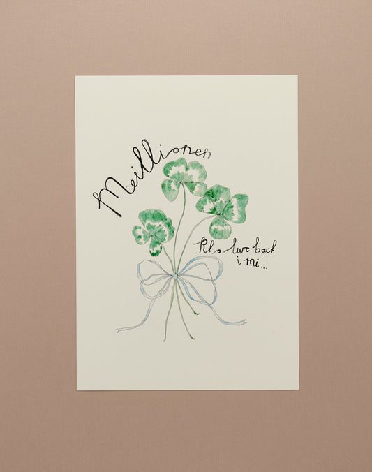 'Meillionen' print