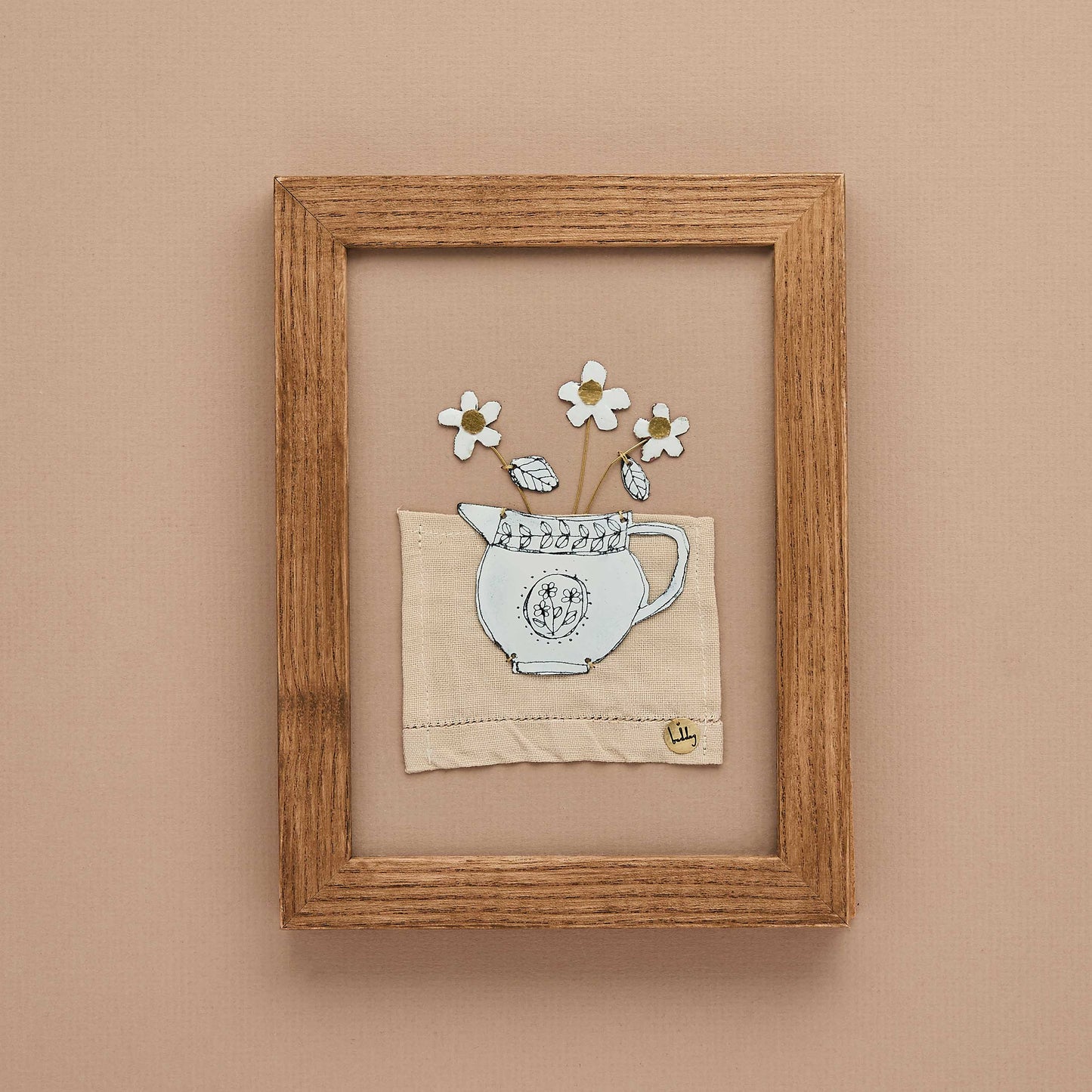 Enamel flowers in a vase Still Life - petit