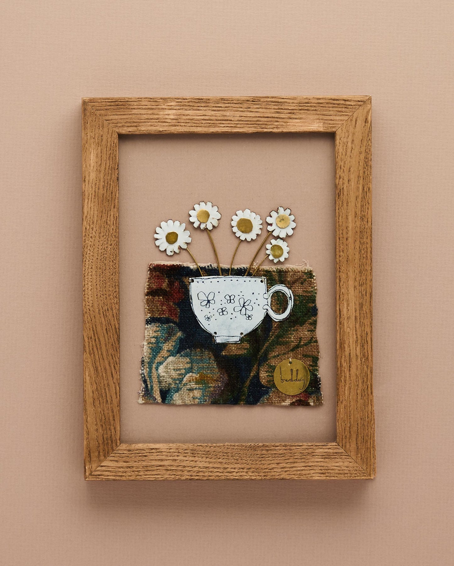 Small Enamel flowers Still Life
