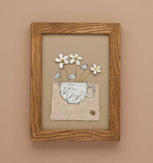 Still life - flower and cup