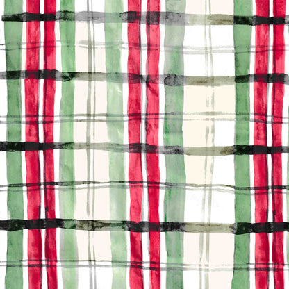 Tartan wrapping paper